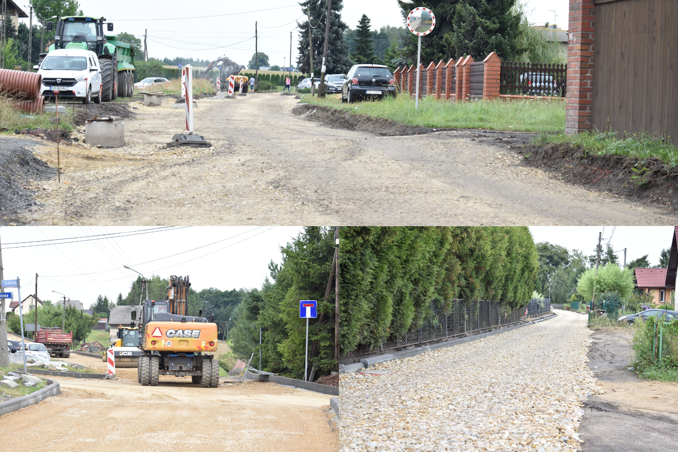 Budowa dróg w Gołkowicach